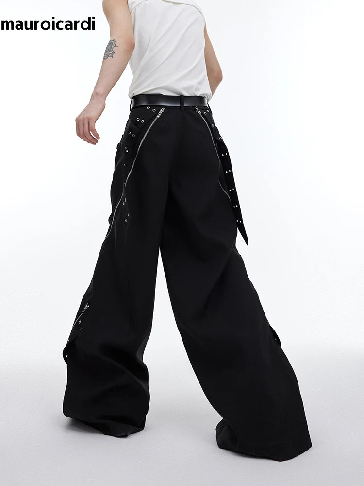 Wide-Leg Flowy Pants