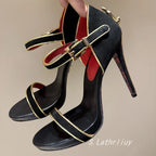 Ankle Strap High Heels