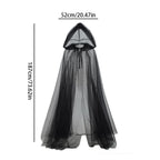 Mesh Hooded Cloak