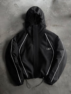 Cropped Hooded Jacket