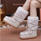 Faux Fur Snow Boots