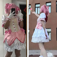 Madoka Cosplay Dress Set
