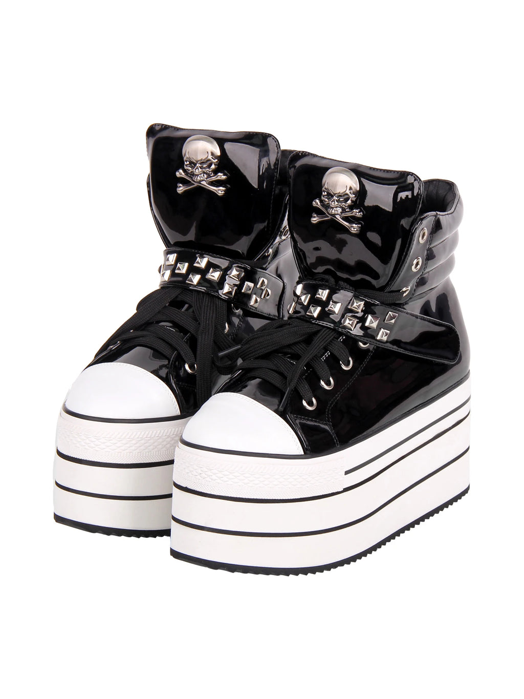 Buckle Platform Boots