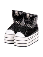 Platform Buckle Boots