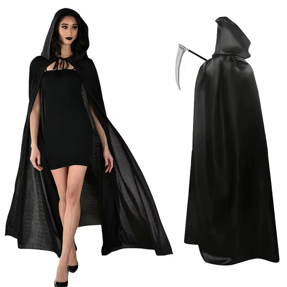 Velvet Hooded Cloak