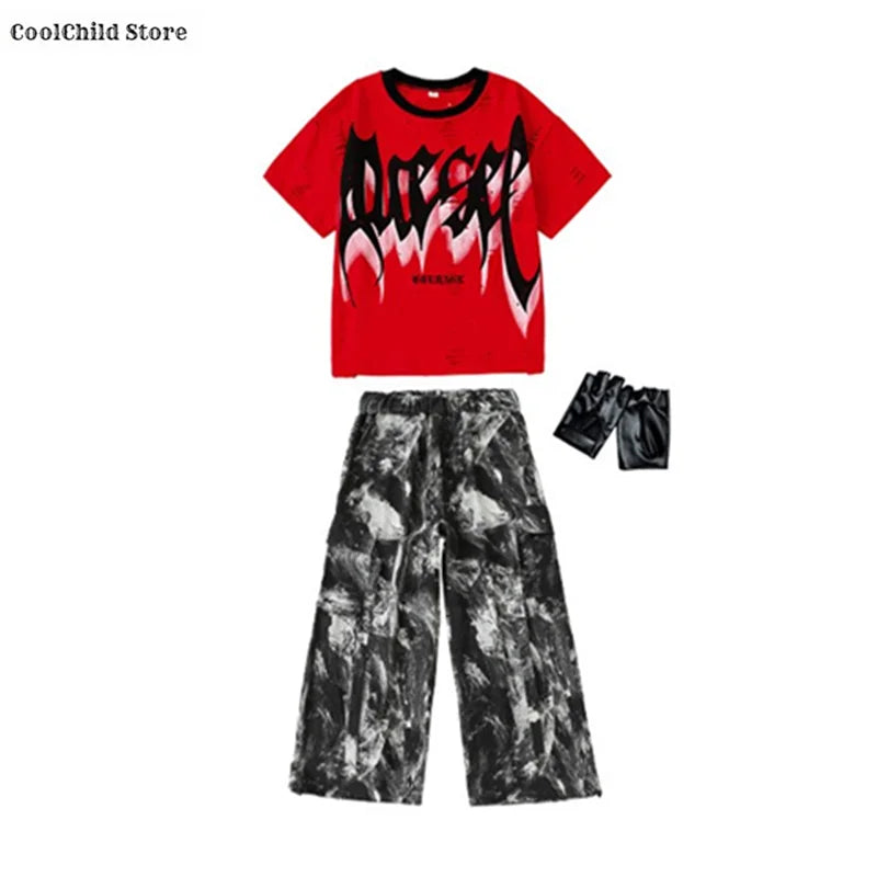 Graffiti Print Kids Set