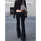 Low Rise Flare Jeans