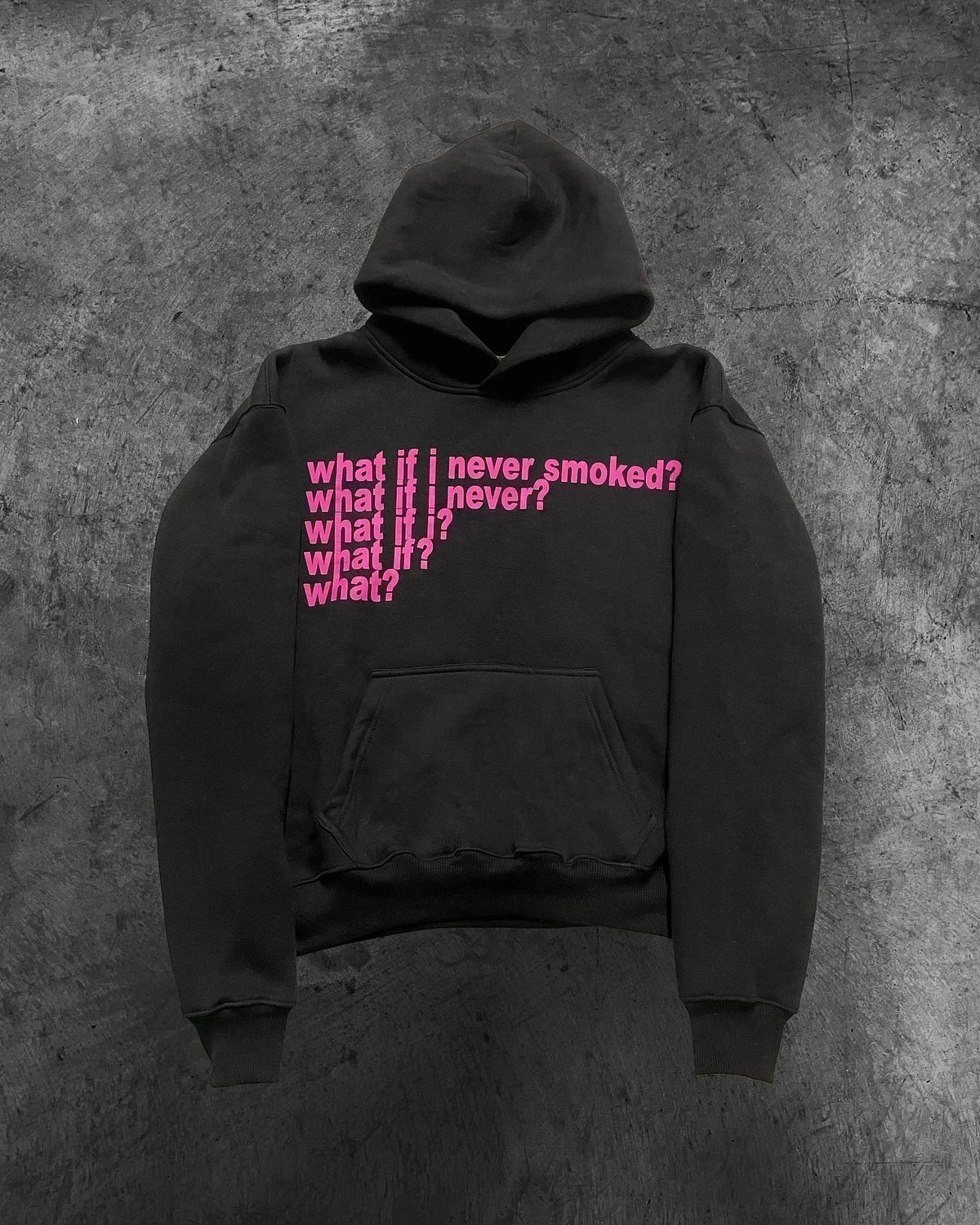 Cross Print Hoodie