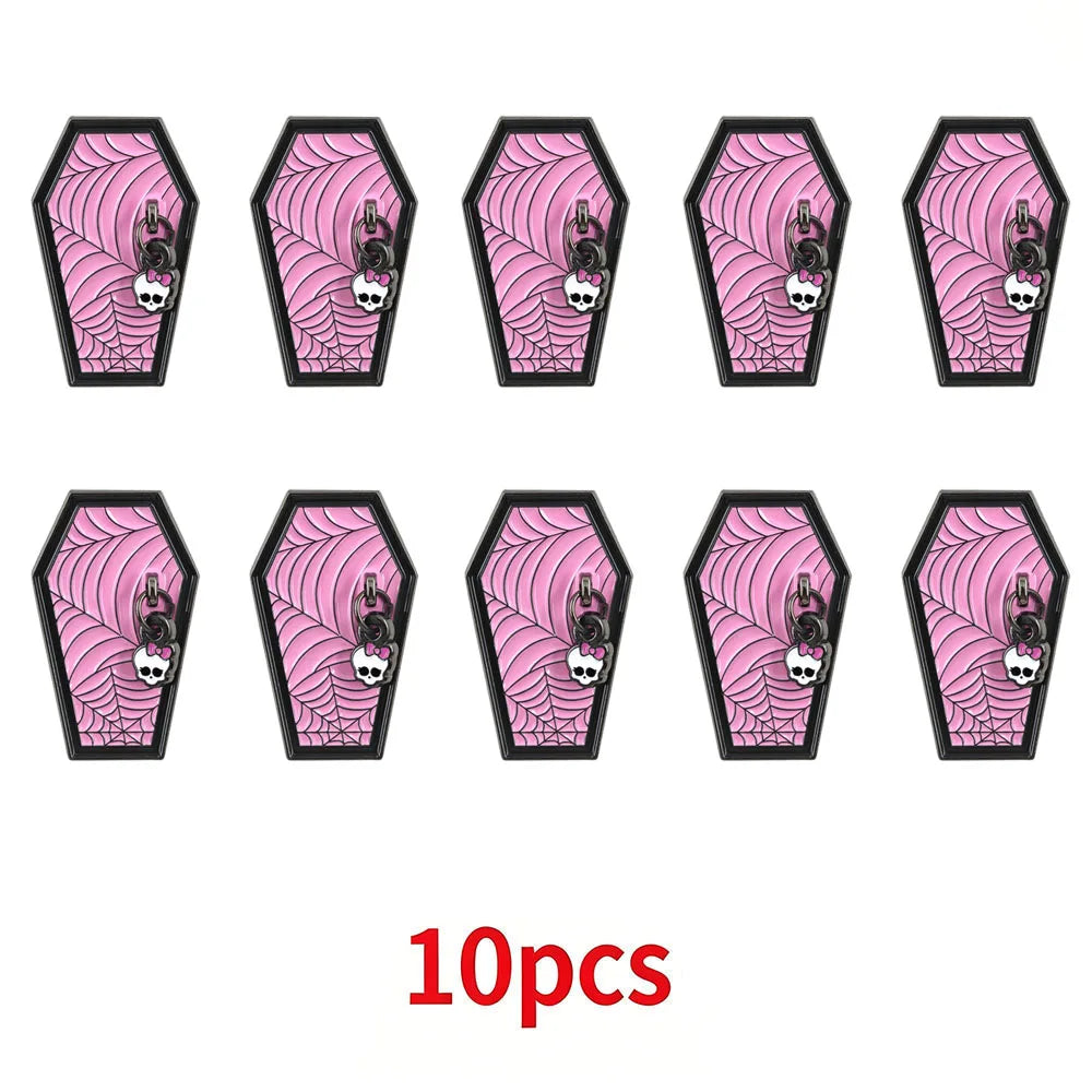 Coffin Enamel Pin