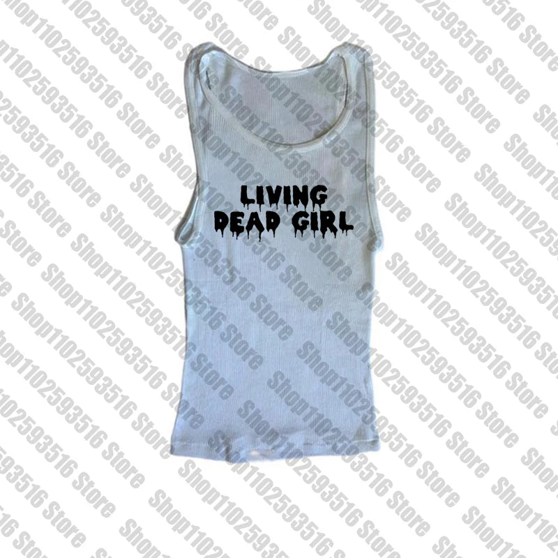 Living Dead Girl Crop Tee
