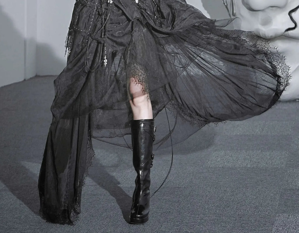 Black Gothic Corset Top
