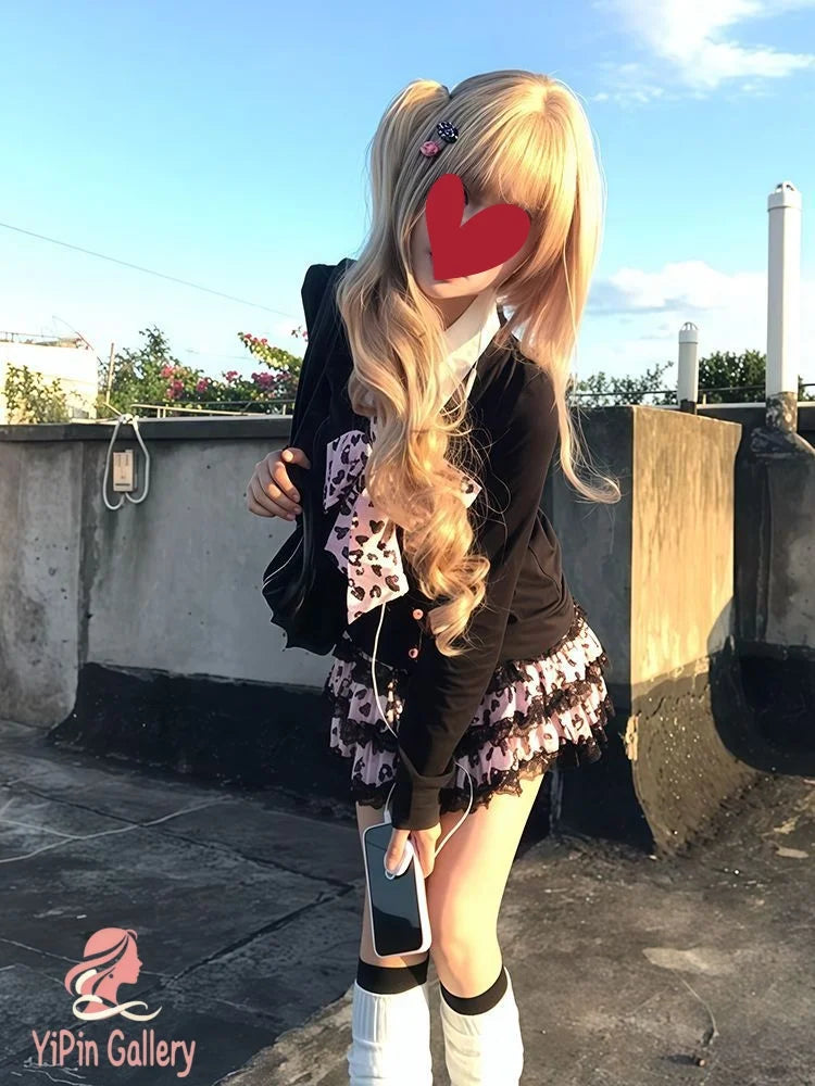Leopard Half Skirt