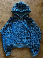 Faux Fur Collar Zip Jacket
