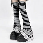 Lace Flare Leg Warmers