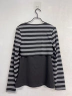 Striped Off-Shoulder Top