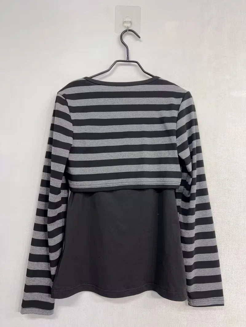 Striped Off-Shoulder Top