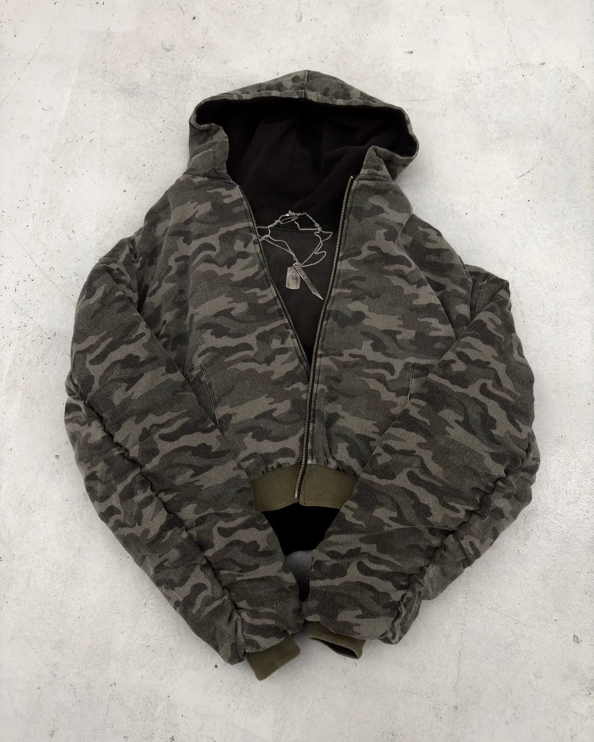 Camo Fleece Hoodie