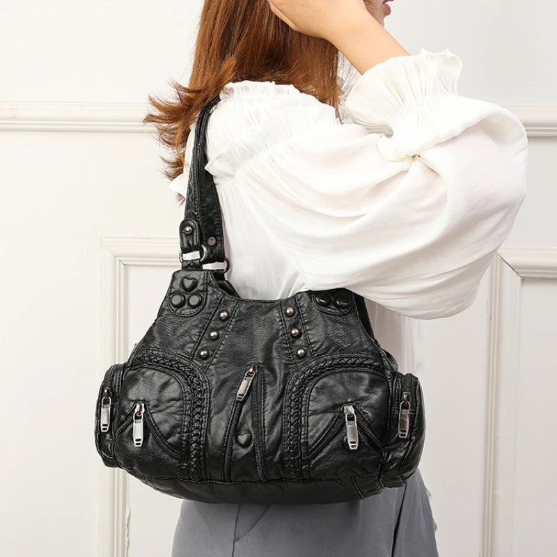 Rivet Shoulder Bag