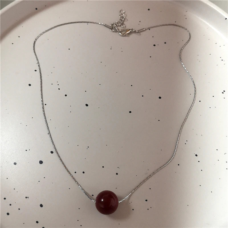 Butterfly Pendant Choker