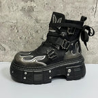 Platform High-Top Boots