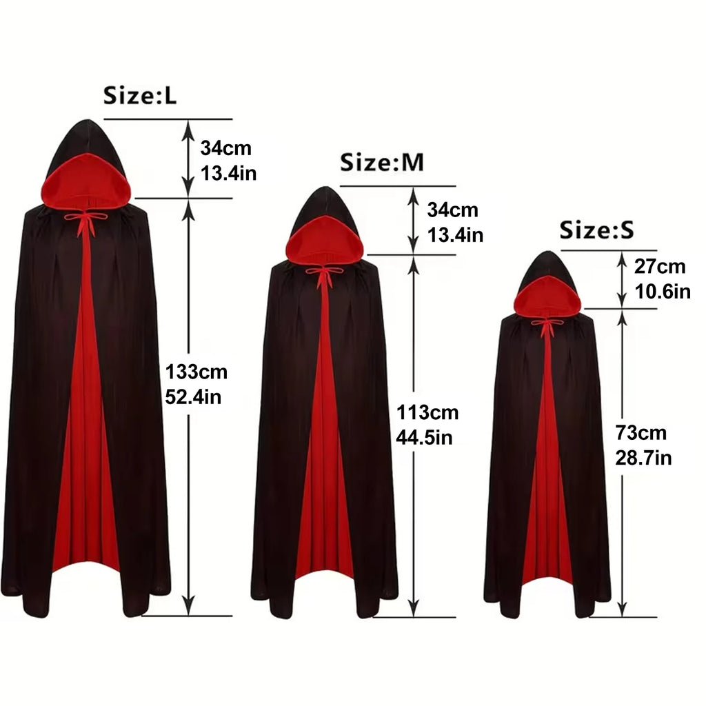 Reversible Hooded Cloak