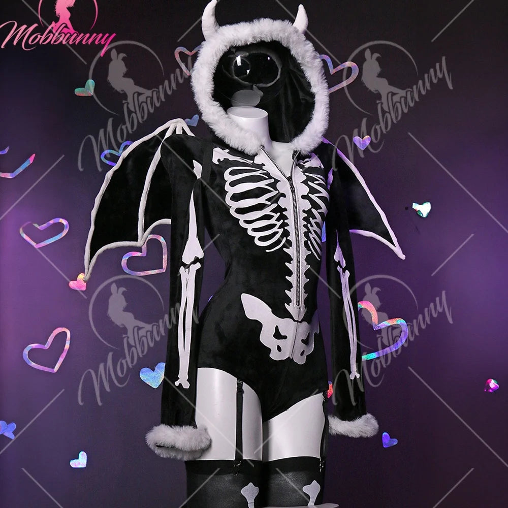 Skeleton Bodysuit Set