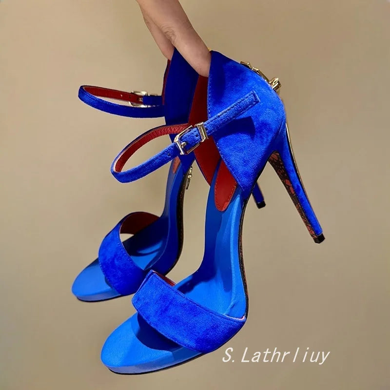 Ankle Strap High Heels