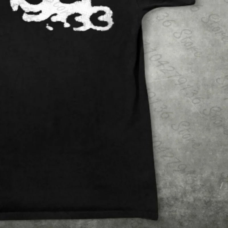 Angel Print Gothic Tee