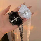 Lace Cross Eye Patch