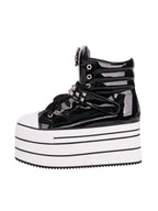 Buckle Platform Boots