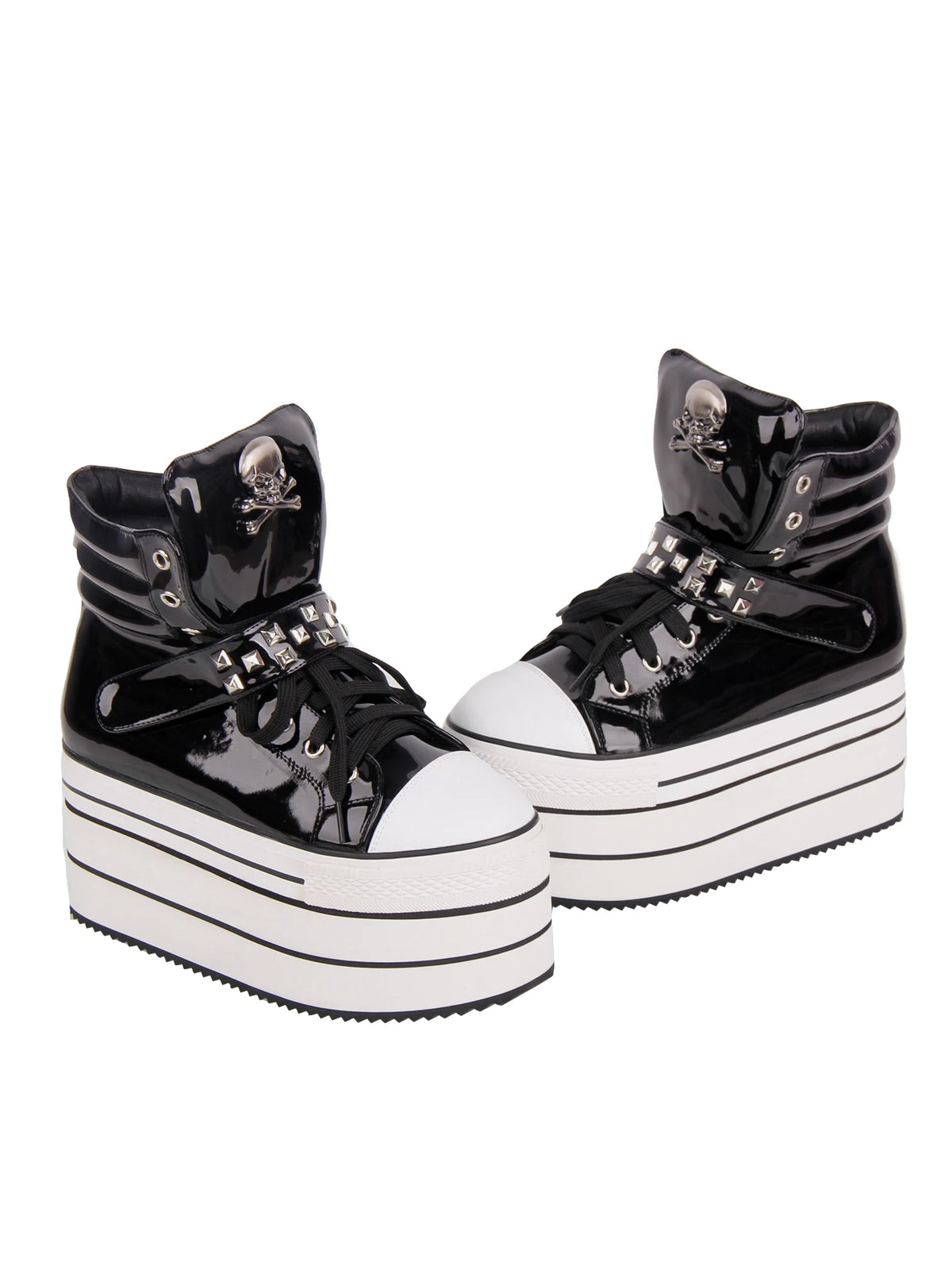 Platform Buckle Boots