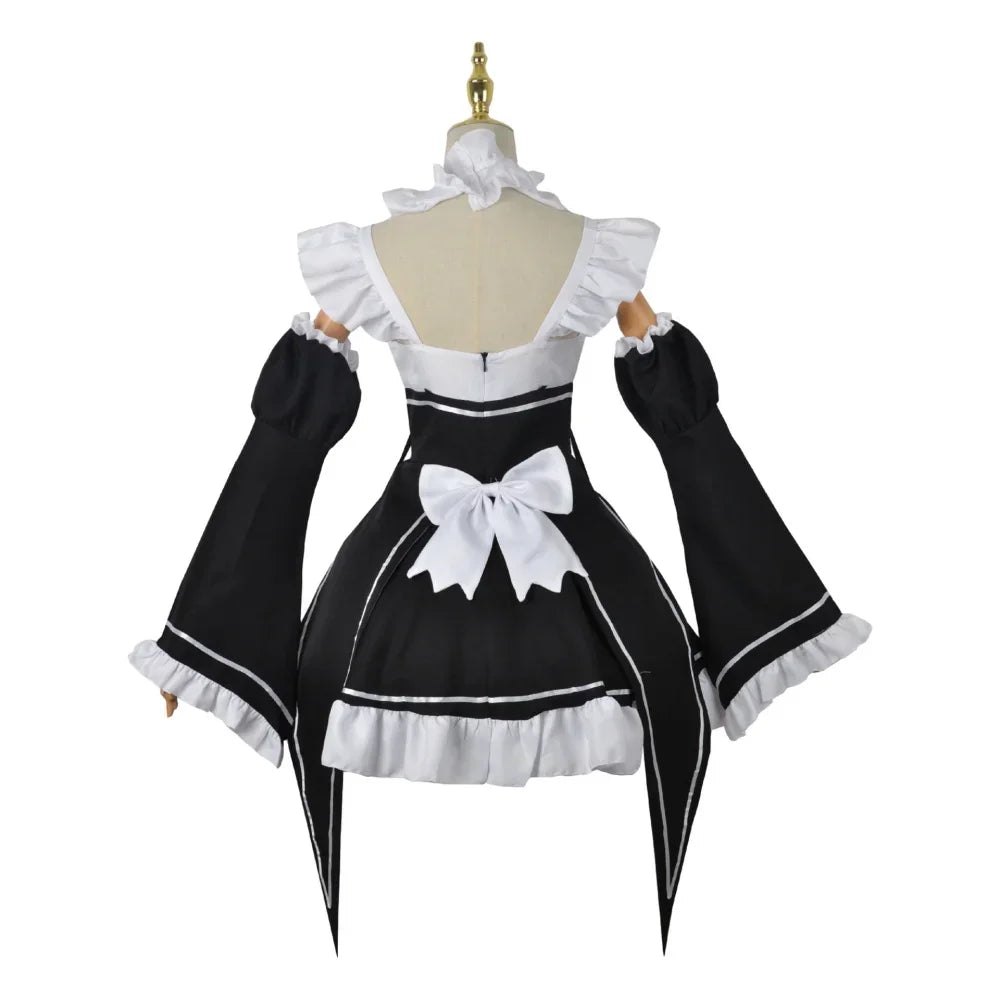 Rem Maid Cosplay Dress