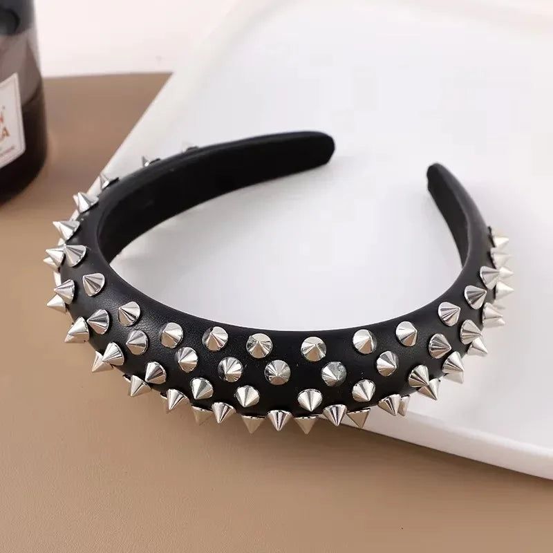 Studded Wide Headband