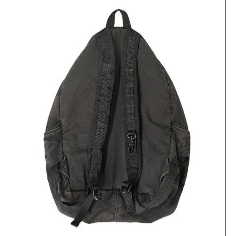 Black Denim Backpack