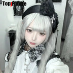 Gothic Lace Hair Bow