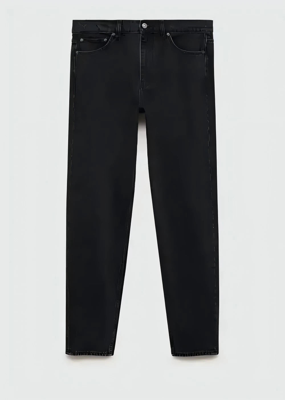 Embroidered Wide-Leg Jeans