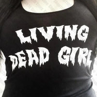 Living Dead Girl Crop Tee