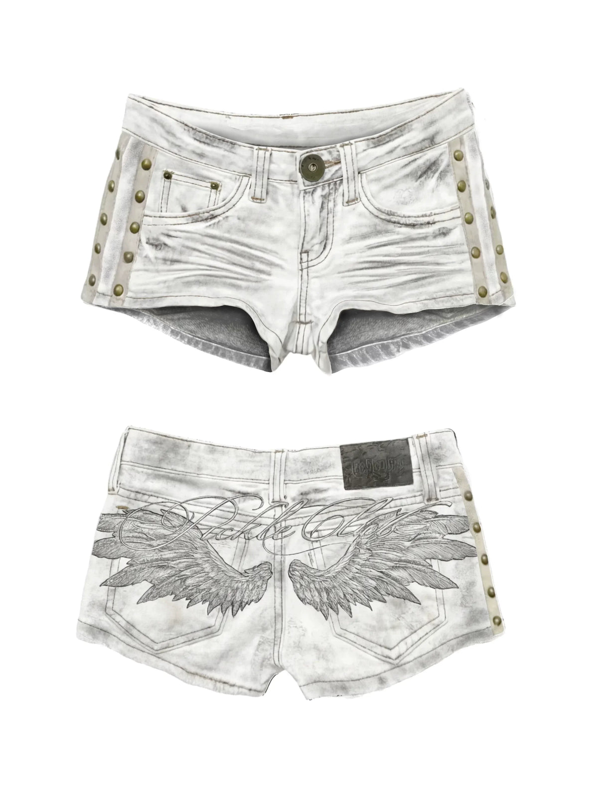 Angel Wing Denim Set