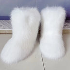 Fluffy Faux Fur Winter Boots
