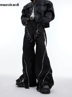 Wide-Leg Flowy Pants