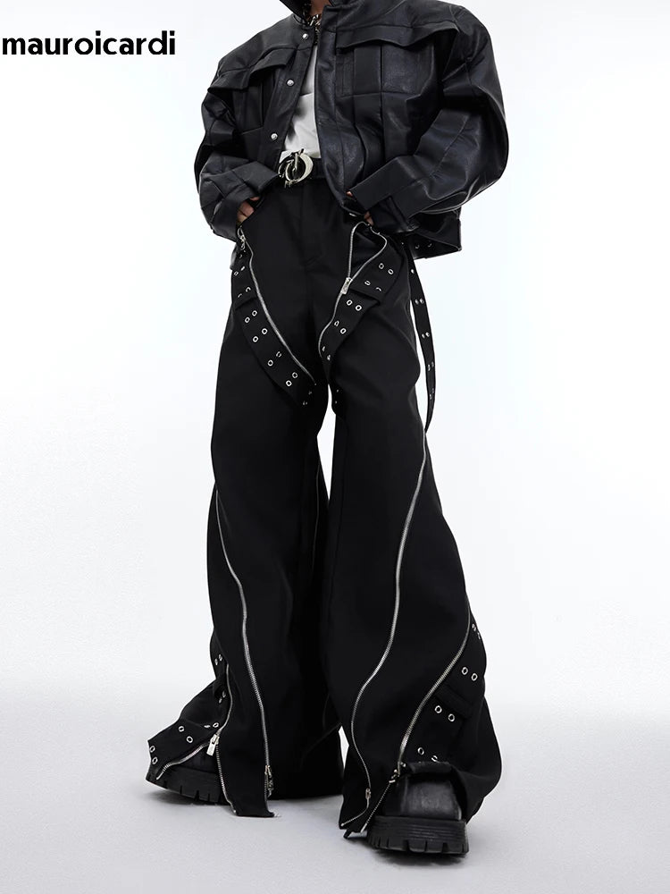 Wide-Leg Flowy Pants