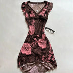 One-Shoulder Knit Mini Dress