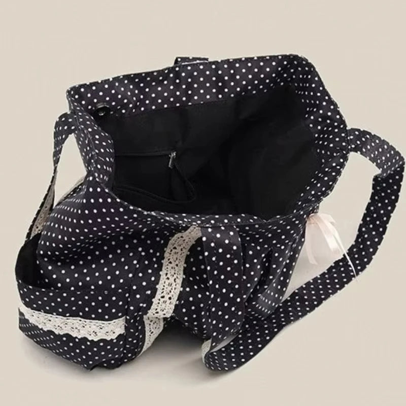 Polka Dot Shoulder Bag