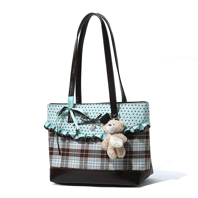Bear Charm Tote Bag