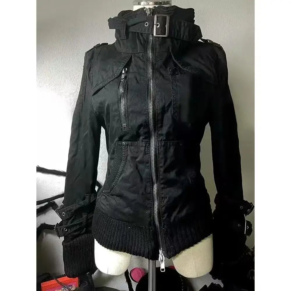 Moto Zip-Up Jacket