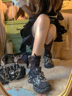 Chain Platform Dad Shoes