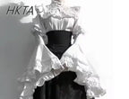 Gothic Ruffle Umbrella Dress