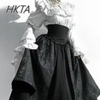 Gothic Ruffle Umbrella Dress