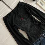 Gothic Printed Long Sleeve