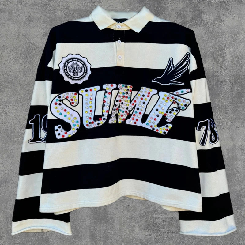 Rugby Stripe Polo & Jeans Set
